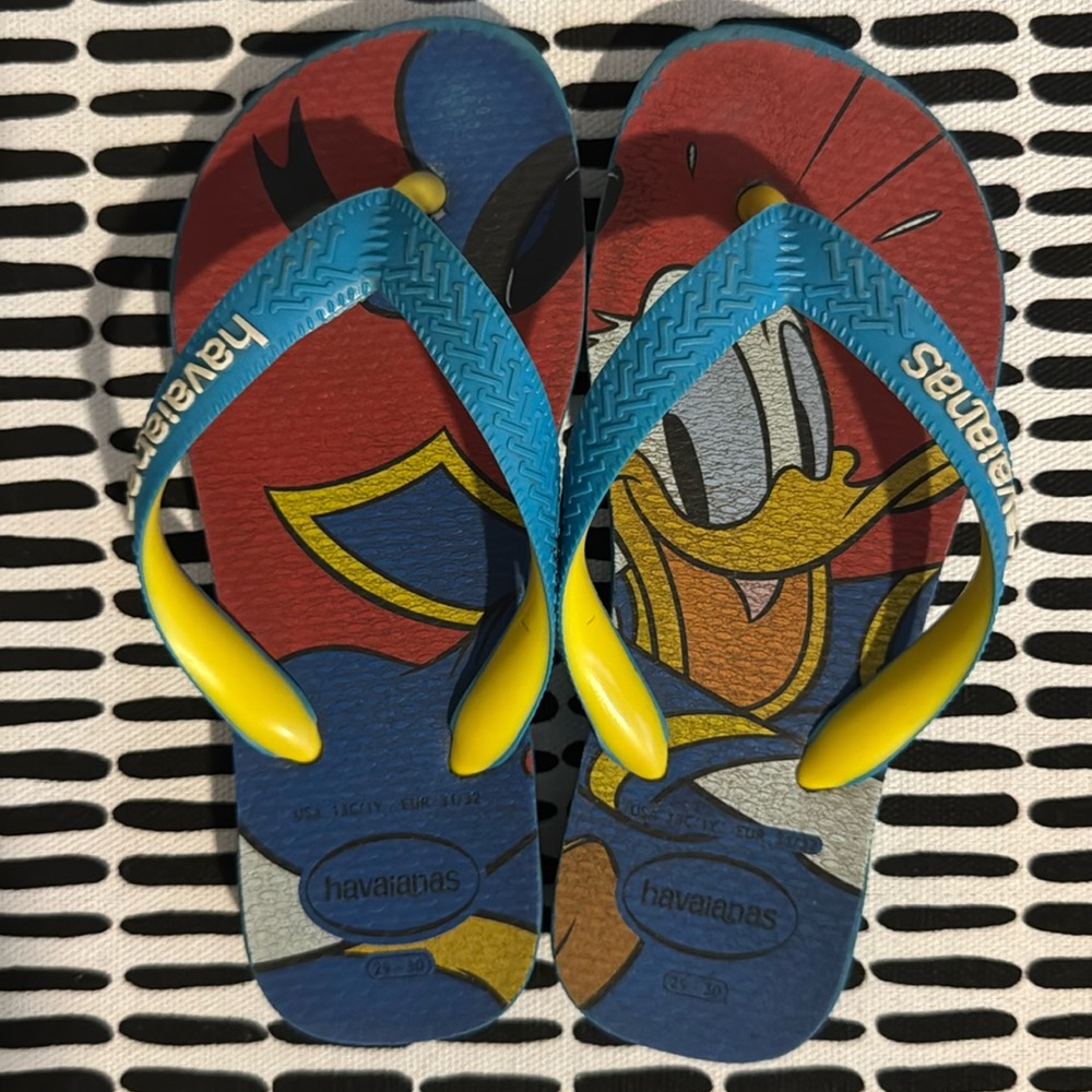 Havaianas Kids Flip Flops - Donald Duck